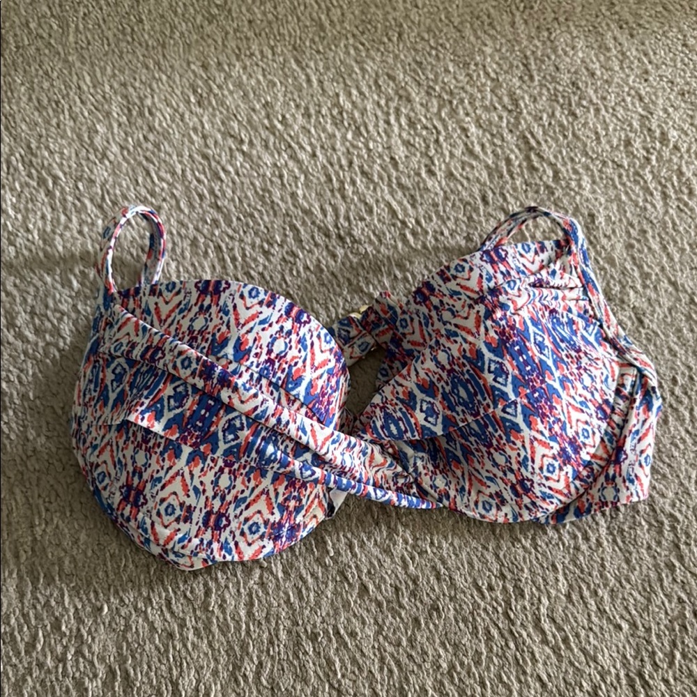 Target Multicolor Patterned Bikini Top